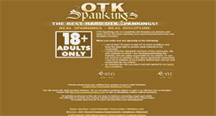 Desktop Screenshot of otk-spankings.com